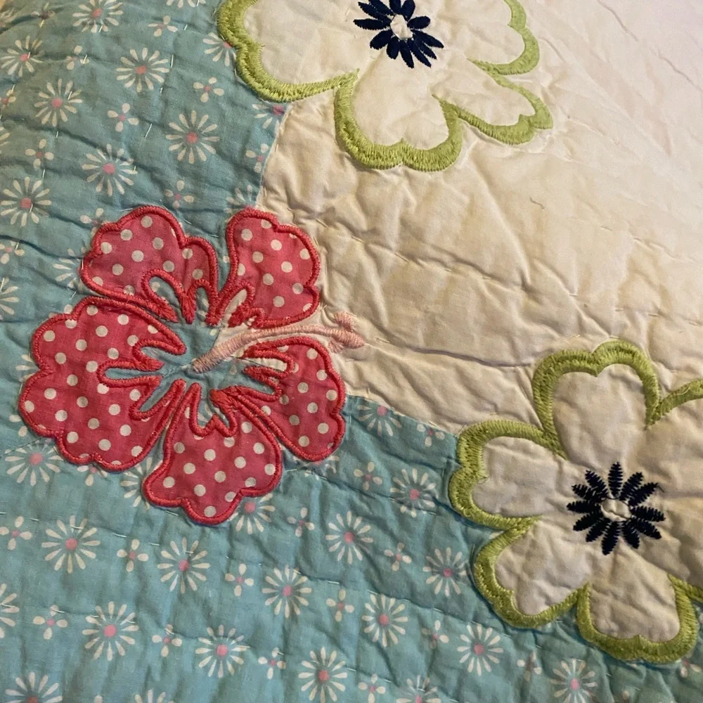 Pottery Barn Kids comforters/sham set, Twin size